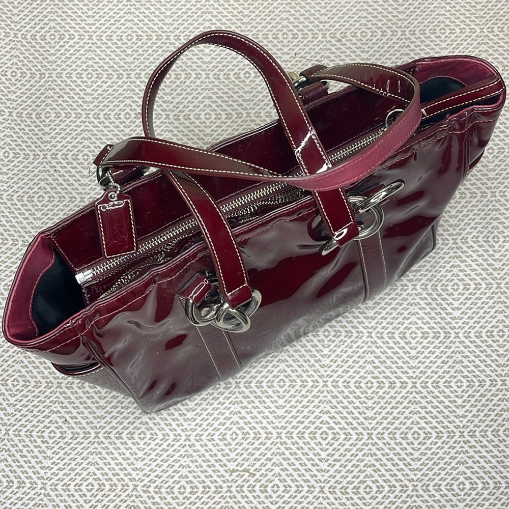 Coach Leatherware tote bag -Red